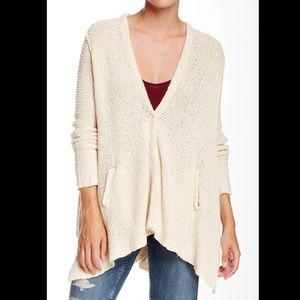 Free people shark bite cardigan